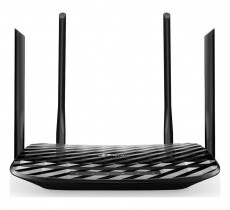 TP-LINK Archer C6 AC1200 (MU-MIMO) Dual-Band Wireless Router - fekete Iroda és számítástechnika - Hálózat - Router - 353472