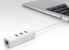 TP-LINK UE330 USB 3.0 to Gigabit Ethernet Network Adapter, 3-Port USB 3.0 HUB Iroda és számítástechnika - Hálózat - Hálózati kiegészítő - 368509