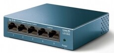 TP-LINK LS105G 5port 10/100/1000Mbps LAN nem menedzselhető asztali Switch Iroda és számítástechnika - Hálózat - Switch - 368516