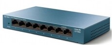 TP-LINK LS108G 8port 10/100/1000Mbps LAN asztali Switch Iroda és számítástechnika - Hálózat - Switch - 368517