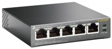 TP-LINK TL-SG1005P 5x GbE LAN Switch 4xPoE nem menedzselhető asztali switch Iroda és számítástechnika - Hálózat - Switch - 368520