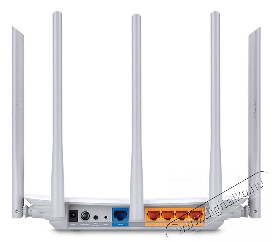 TP-LINK Archer C60 AC1350 Dual-Band Vezet&eacute;k n&eacute;lk&uuml;li router Iroda &eacute;s sz&aacute;m&iacute;t&aacute;stechnika - H&aacute;l&oacute;zat - Router - 368521