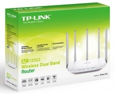 TP-LINK Archer C60 AC1350 Dual-Band Vezet&eacute;k n&eacute;lk&uuml;li router Iroda &eacute;s sz&aacute;m&iacute;t&aacute;stechnika - H&aacute;l&oacute;zat - Router - 368521