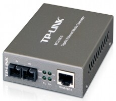 TP-LINK MC210CS Singlemode Gigabites média konverter Iroda és számítástechnika - Hálózat - Hálózati kiegészítő - 319099