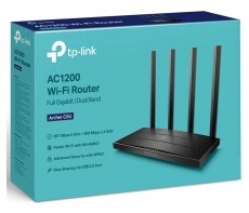 TP-LINK Archer C6U C1200 MU-MIMO Vezeték nélküli Gigabit router Iroda és számítástechnika - Hálózat - Router - 368505