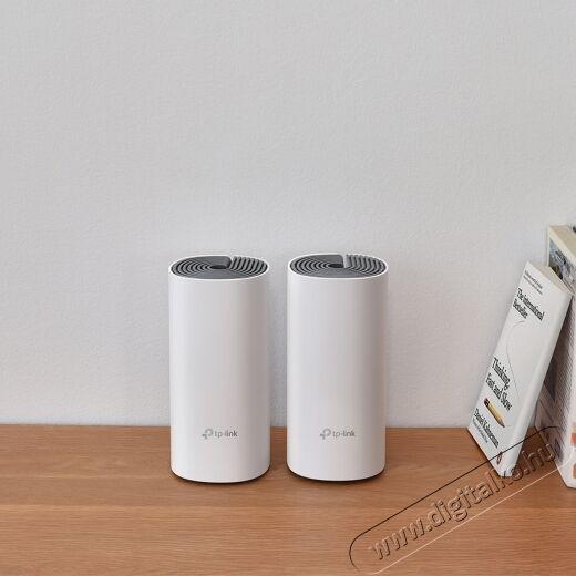 TP-LINK DECO E4 AC1200 Dual Band 802.11ac vezeték nélküli router rendszer (2db-os) Iroda és számítástechnika - Hálózat - Router - 368522