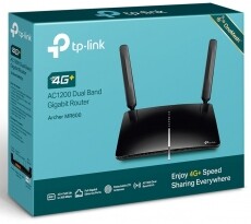 TP-LINK Archer MR600 AC1200 Dual-Band Vezeték nélküli 4G + Cat6 Router Iroda és számítástechnika - Hálózat - Router - 368513