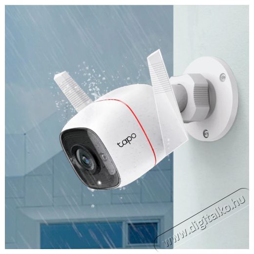 TP-LINK Tapo C310 Kültéri 3MP Wi-Fi kamera Háztartás / Otthon / Kültér - Biztonságtechnika - Biztonsági kamera - 379942