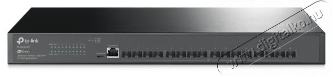 TP-LINK TL-SX3016F JetStream 16x10GbE SFP+ port L2+ menedzselhető switch Iroda és számítástechnika - Hálózat - Switch - 387052