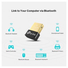 TP-LINK UB400 Bluetooth 4.0 Nano USB adapter Háztartás / Otthon / Kültér - Világítás / elektromosság - Hálózati elosztó / hosszabbító / adapter - 387063