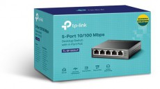TP-LINK TL-SF1005LP 5x10/100Mbps LAN port 4xPoE Nem menedzelhető asztali switch Iroda és számítástechnika - Hálózat - Switch - 394890