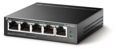TP-LINK TL-SF1005LP 5x10/100Mbps LAN port 4xPoE Nem menedzelhető asztali switch Iroda és számítástechnika - Hálózat - Switch - 394890
