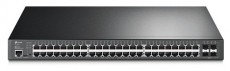 TP-LINK TL-SG3452P JetStream 48xGbE PoE LAN 4xGbE SFP port L2+ Menedzselhető PoE+ Switch Iroda és számítástechnika - Hálózat - Switch - 394891