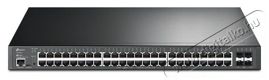TP-LINK TL-SG3452XP JetStream 48xGbE LAN 4x10GbE SFP+ port L2+ menedzselhető PoE+ switch Iroda &eacute;s sz&aacute;m&iacute;t&aacute;stechnika - H&aacute;l&oacute;zat - Switch - 398289