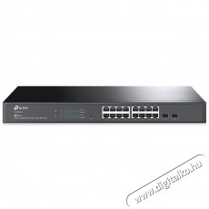 TP-LINK TL-SG2218 JetStream 16xGbE LAN 2xSFP port smart menedzselhető switch Iroda és számítástechnika - Hálózat - Switch - 387841