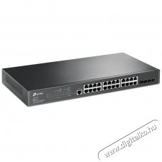 TP-LINK TL-SG3428 JetStream 24xGbE LAN 4xGbE SFP port L2+ menedzselhető switch Iroda és számítástechnika - Hálózat - Switch - 387840