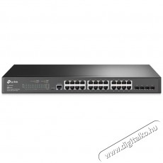 TP-LINK TL-SG3428 JetStream 24xGbE LAN 4xGbE SFP port L2+ menedzselhető switch Iroda és számítástechnika - Hálózat - Switch - 387840