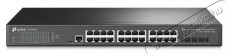 TP-LINK TL-SG3428X JetStream 24xGbE LAN 4x10GbE SFP+ port L2+ menedzselhető switch Iroda és számítástechnika - Hálózat - Switch - 387837