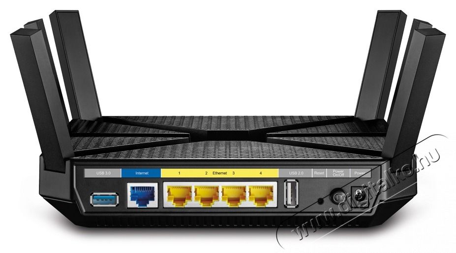 TP-LINK Archer C4000 MU-MIMO Tri-Band Vezet&eacute;k n&eacute;lk&uuml;li Gigabit router Iroda &eacute;s sz&aacute;m&iacute;t&aacute;stechnika - H&aacute;l&oacute;zat - Router - 414768
