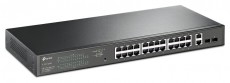 TP-LINK TL-SG1428PE 24xGbE PoE+ LAN 2xGbE SFP port Easy Smart PoE+ switch Iroda és számítástechnika - Hálózat - Switch - 418249