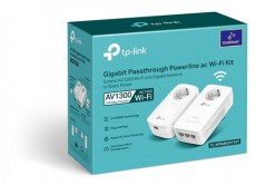 TP-LINK TL-WPA8631P KIT AV1300 AC WiFi Gigabit Passthrough Powerline Kit Háztartás / Otthon / Kültér - Világítás / elektromosság - Hálózati elosztó / hosszabbító / adapter - 418252