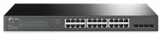 TP-LINK TL-SG2428P JetStream 24xGbE PoE+ LAN 4xGbE SFP port smart menedzselhető PoE+ switch Iroda és számítástechnika - Hálózat - Switch - 420980
