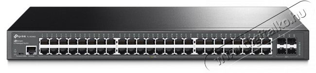 TP-LINK TL-SG3452 JetStream 48xGbE LAN 4xGbE SFP port L2+ menedzselhető switch Iroda és számítástechnika - Hálózat - Switch - 420960