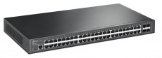 TP-LINK TL-SG3452 JetStream 48xGbE LAN 4xGbE SFP port L2+ menedzselhető switch Iroda és számítástechnika - Hálózat - Switch - 420960