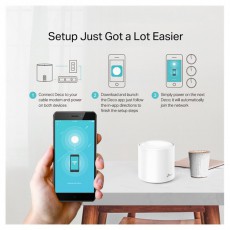 TP-LINK Deco X20 AX1800 Whole Home Mesh Wi-Fi 6 Vezeték nélküli rendszer (2db-os) Iroda és számítástechnika - Egyéb számítástechnikai termék - 430390