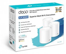 TP-LINK Deco X60 AX3000 Whole Home Mesh Wi-Fi 6 Vezeték nélküli rendszer (2db-os) Iroda és számítástechnika - Egyéb számítástechnikai termék - 430391