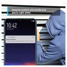 TP-LINK Tapo C210 Otthoni biztonsági 3MP Wi-Fi kamera Háztartás / Otthon / Kültér - Biztonságtechnika - Biztonsági kamera - 437489