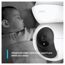 TP-LINK Tapo C210 Otthoni biztonsági 3MP Wi-Fi kamera Háztartás / Otthon / Kültér - Biztonságtechnika - Biztonsági kamera - 437489