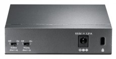 TP-LINK TL-SF1005P 5x10/100Mbps LAN port 4xPoE nem menedzelhető asztali switch Iroda és számítástechnika - Hálózat - Switch - 457543