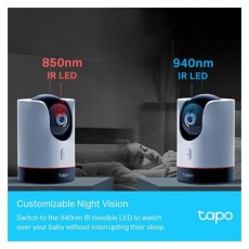TP-LINK TAPO C225 BIZTONSÁGI KAMERA Háztartás / Otthon / Kültér - Biztonságtechnika - Biztonsági kamera - 474317