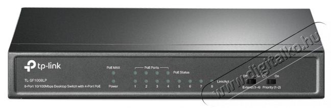 TP-LINK TL-SF1008LP SWITCH Iroda és számítástechnika - Hálózat - Router - 474166
