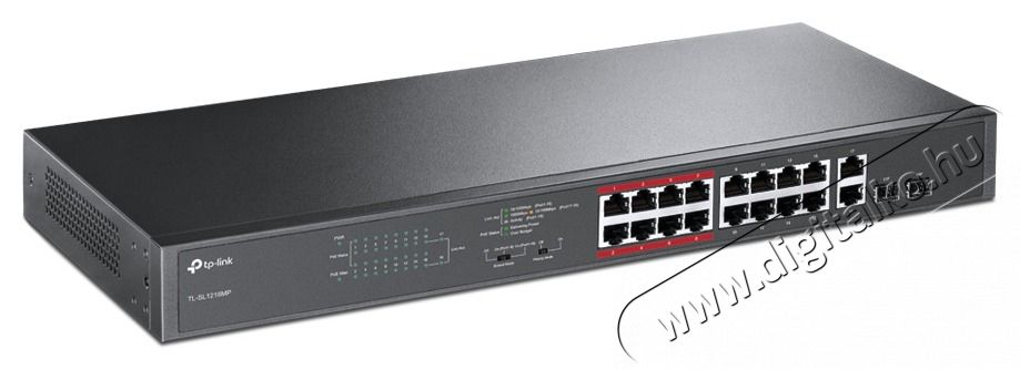 TP-LINK TL-SL1218MP SWITCH Iroda &eacute;s sz&aacute;m&iacute;t&aacute;stechnika - H&aacute;l&oacute;zat - Switch - 474215