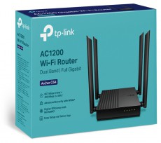 TP-LINK Archer C64 C1200 MU-MIMO Vezeték nélküli Gigabit router Iroda és számítástechnika - Hálózat - Router - 475886