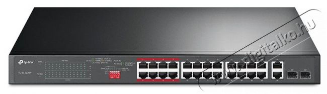 TP-LINK TL-SL1226P SWITCH Iroda és számítástechnika - Hálózat - Switch - 474213