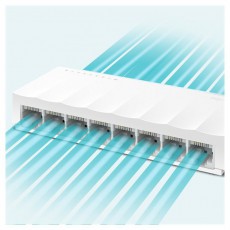TP-LINK LS1008 8x10/100 FE LAN port nem menedzselhető asztali switch Iroda és számítástechnika - Hálózat - Switch - 478117