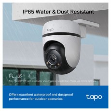 TP-LINK Tapo C510W 2K 3MP IP65 kültéri forgatható biztonsági Wi-Fi kamera Háztartás / Otthon / Kültér - Biztonságtechnika - Biztonsági kamera - 477581