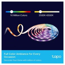 TP-LINK Tapo L930-10 Multicolor Smart Wi-Fi-s 10 méteres LED szalag Háztartás / Otthon / Kültér - Világítás / elektromosság - Led szalag / fényfüzér - 477585