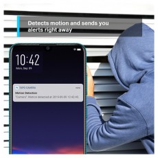 TP-LINK TC70 Otthoni forgatható Full HD biztonsági Wi-Fi kamera Háztartás / Otthon / Kültér - Biztonságtechnika - Biztonsági kamera - 477583