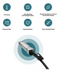 TP-LINK TL-SM5220-1M 1 méter 10G SFP+ Direct Attach Kábel Iroda és számítástechnika - Hálózat - Hálózati kiegészítő - 477568