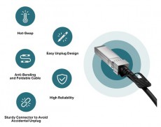 TP-LINK TL-SM5220-3M 3 méter 10G SFP+ Direct Attach Kábel Iroda és számítástechnika - Hálózat - Hálózati kiegészítő - 478122