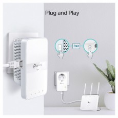 TP-LINK TL-WPA7617 AV1000 Passthrough Powerline Wi-Fi KIT Iroda és számítástechnika - Hálózat - Hálózati kiegészítő - 478116