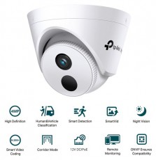 TP-LINK IP Kamera beltéri éjjellátó 4 Megapixel, 2.8mm Objektív, VIGI C440I(2.8MM) Fényképezőgép / kamera - Megfigyelő / IP kamera - 483738