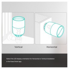 TP-LINK KE100 KIT Kasa okos Wi-Fi Termosztát Radiátorszelep Háztartás / Otthon / Kültér - Okos otthon - Termosztát - 481106