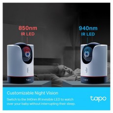 TP-LINK TAPO C225 BIZTONSÁGI KAMERA Háztartás / Otthon / Kültér - Biztonságtechnika - Biztonsági kamera - 474317