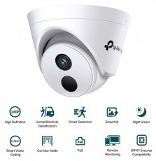 TP-LINK VIGI C420I(2.8MM) BIZTONSÁGI KAMERA Háztartás / Otthon / Kültér - Biztonságtechnika - Biztonsági kamera - 474608