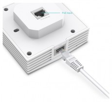 TP-LINK Wireless Access Point Dual Band AX3000 Wifi 6 Mennyezetre rögzíthető, EAP650-WALL Iroda és számítástechnika - Hálózat - Lefedettségnövelő / jeltovábbító - 484779
